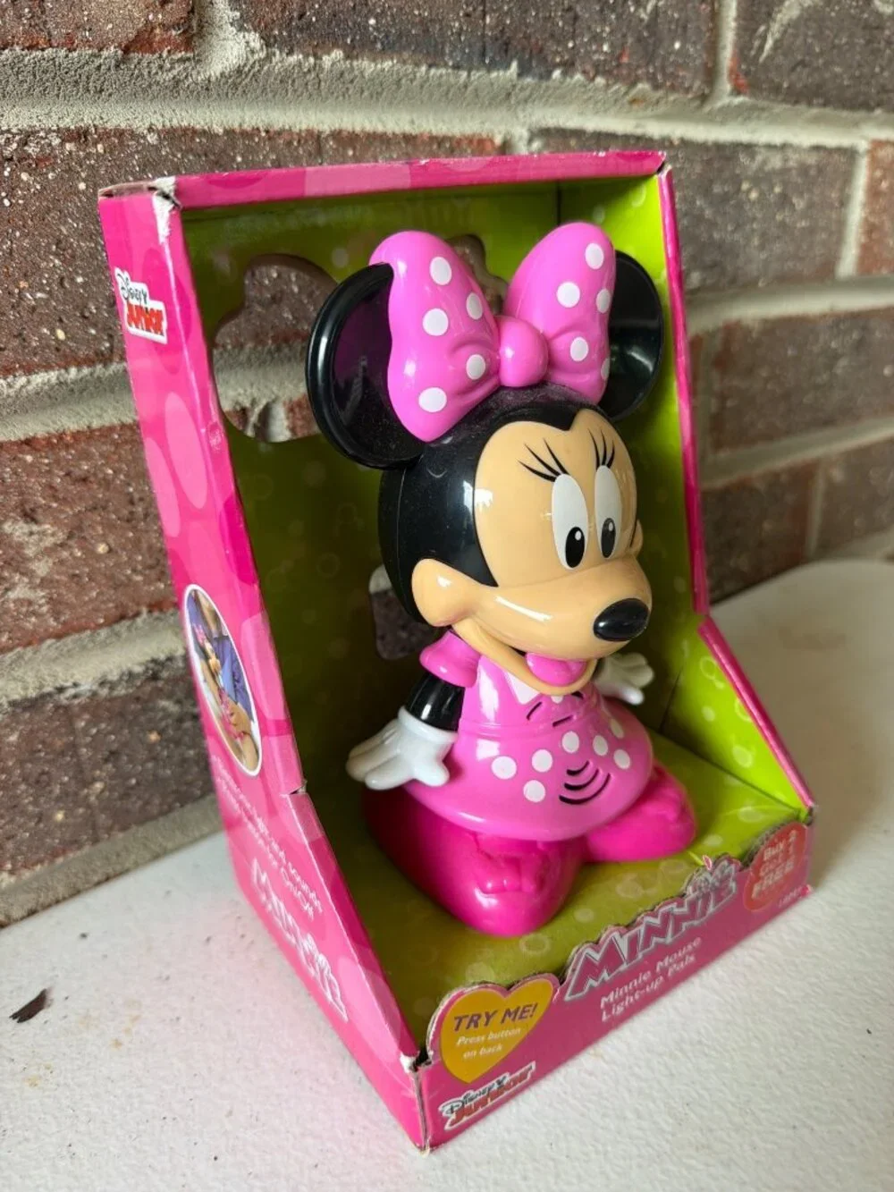 Disney Minnie Mouse Light Up Pal — NIB